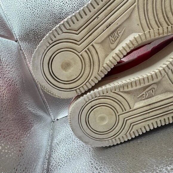 Size‎ 8 - Nike Air Force 1 '07 Mid Mens Fusion Red Sneakers Shoes 315123-604 - Picture 11 of 11